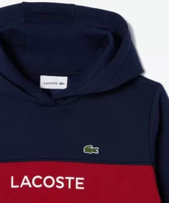 Sweatshirt A Capuche Enfant En Molleton Coton Biologique | Lacoste Outlet