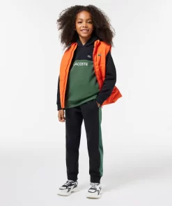 Sweatshirt A Capuche Enfant En Molleton Coton Biologique | Lacoste Discount