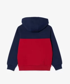 Sweatshirt A Capuche Enfant En Molleton Coton Biologique | Lacoste Outlet