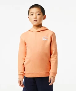 Sweatshirt A Capuche Garçon Avec Imprimes | Lacoste Cheap