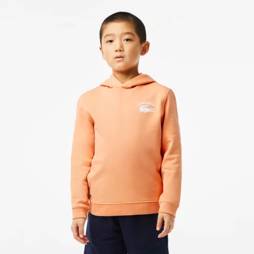 Sweatshirt A Capuche Garçon Avec Imprimes | Lacoste Cheap