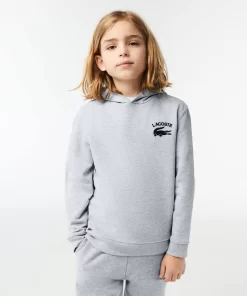 Sweatshirt A Capuche Garçon Avec Imprimes | Lacoste Store