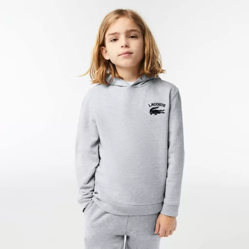 Sweatshirt A Capuche Garçon Avec Imprimes | Lacoste Store