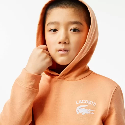 Sweatshirt A Capuche Garçon Avec Imprimes | Lacoste Cheap