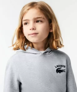 Sweatshirt A Capuche Garçon Avec Imprimes | Lacoste Store