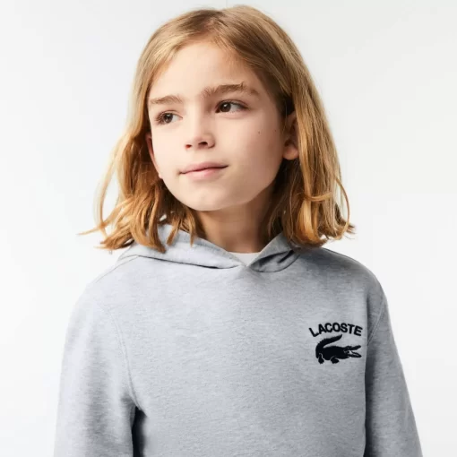 Sweatshirt A Capuche Garçon Avec Imprimes | Lacoste Store