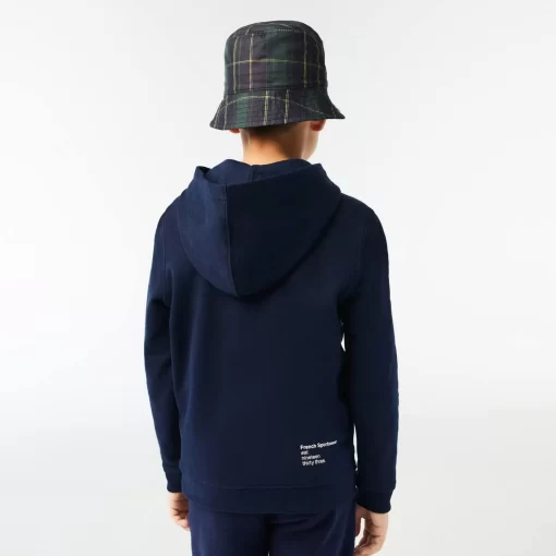 Sweatshirt A Capuche Garçon Avec Imprimes | Lacoste Best