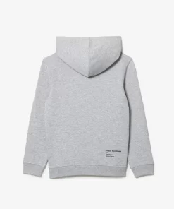 Sweatshirt A Capuche Garçon Avec Imprimes | Lacoste Store