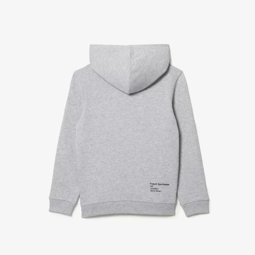 Sweatshirt A Capuche Garçon Avec Imprimes | Lacoste Store