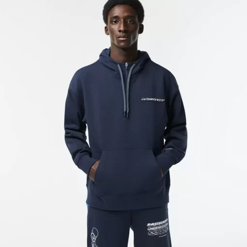 Sweatshirt A Capuche Homme Loose Fit En Double Face | Lacoste Sale