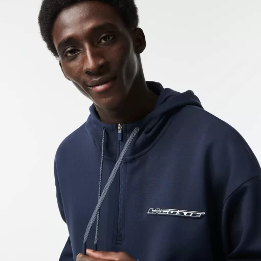 Sweatshirt A Capuche Homme Loose Fit En Double Face | Lacoste Sale