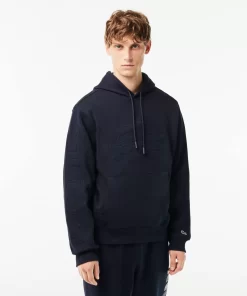 Sweatshirt A Capuche Jogger Avec Crocodile Matelasse | Lacoste Best