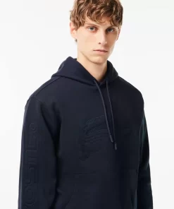 Sweatshirt A Capuche Jogger Avec Crocodile Matelasse | Lacoste Best