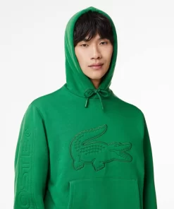 Sweatshirt A Capuche Jogger Avec Crocodile Matelasse | Lacoste Outlet