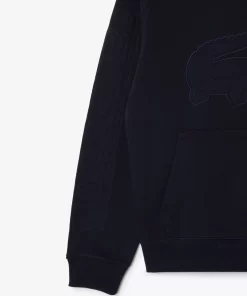 Sweatshirt A Capuche Jogger Avec Crocodile Matelasse | Lacoste Best