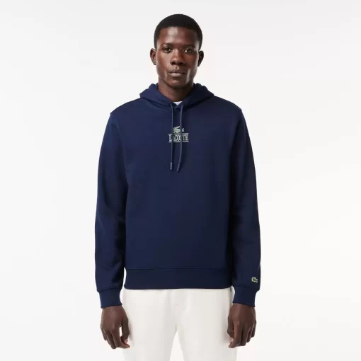 Sweatshirt A Capuche Jogger Avec Imprime | Lacoste Store