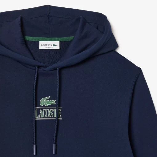 Sweatshirt A Capuche Jogger Avec Imprime | Lacoste Store