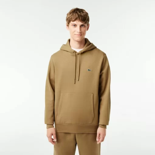 Sweatshirt A Capuche Jogger Homme En Coton Biologique | Lacoste Store