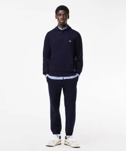 Sweatshirt A Capuche Jogger Homme En Coton Biologique | Lacoste New