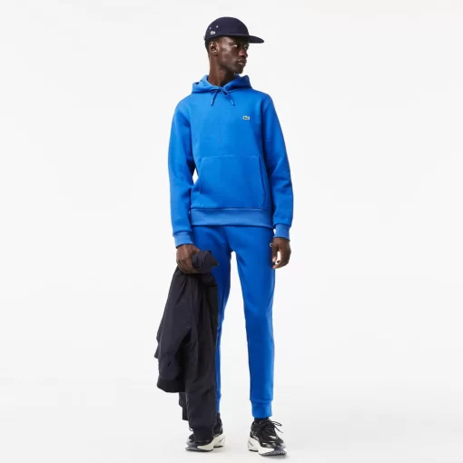 Sweatshirt A Capuche Jogger Homme En Coton Biologique | Lacoste Discount