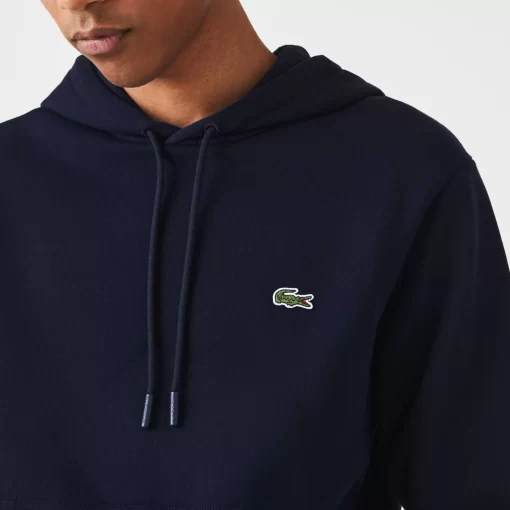 Sweatshirt A Capuche Jogger Homme En Coton Biologique | Lacoste New