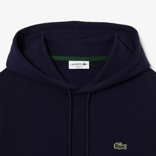 Sweatshirt A Capuche Jogger Homme En Coton Biologique | Lacoste New