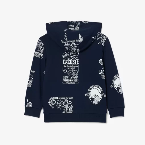 Sweatshirt A Capuche Jogger Imprime Graphique | Lacoste Cheap