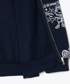 Sweatshirt A Capuche Jogger Imprime Graphique | Lacoste Cheap