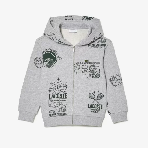 Sweatshirt A Capuche Jogger Imprime Graphique | Lacoste Online