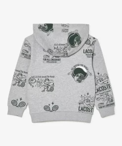 Sweatshirt A Capuche Jogger Imprime Graphique | Lacoste Online