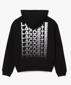 Sweatshirt A Capuche Loose Fit Avec Marquages | Lacoste Store