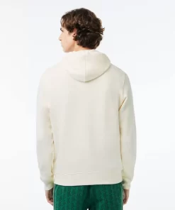 Sweatshirt A Capuche Loose Fit Imprime Monogramme | Lacoste Clearance