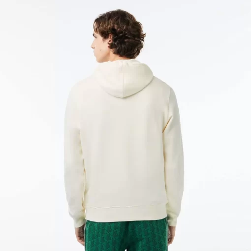 Sweatshirt A Capuche Loose Fit Imprime Monogramme | Lacoste Clearance