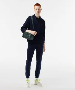 Sweatshirt A Col Montant Zippe En Coton Uni | Lacoste Online