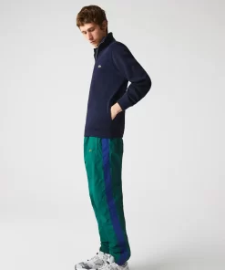 Sweatshirt A Col Montant Zippe En Coton Uni | Lacoste Online