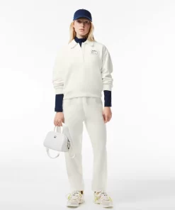 Sweatshirt A Col Polo Jogger Avec Broderie | Lacoste Fashion