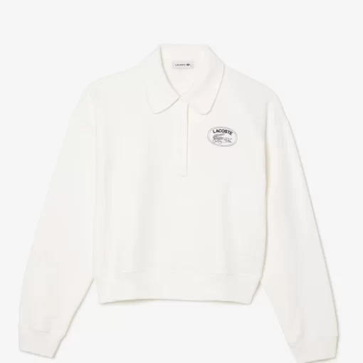 Sweatshirt A Col Polo Jogger Avec Broderie | Lacoste Fashion