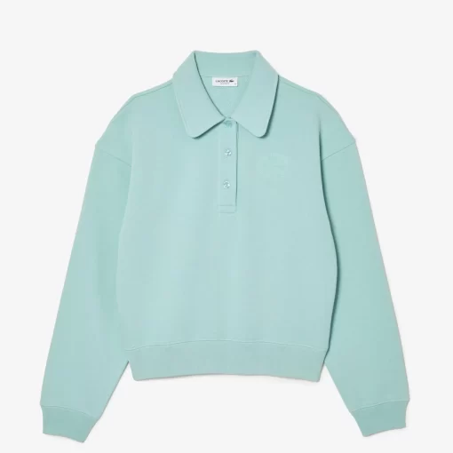 Sweatshirt A Col Polo Jogger Avec Broderie | Lacoste Hot