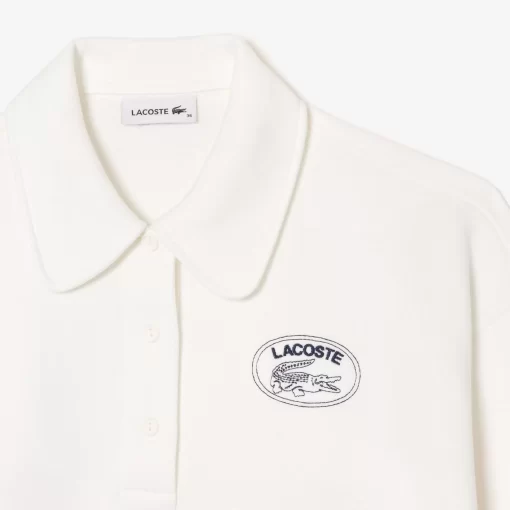 Sweatshirt A Col Polo Jogger Avec Broderie | Lacoste Fashion