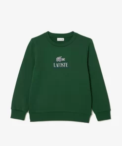 Sweatshirt Avec Imprime Iconique En Coton | Lacoste Best Sale