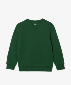 Sweatshirt Avec Imprime Iconique En Coton | Lacoste Best Sale