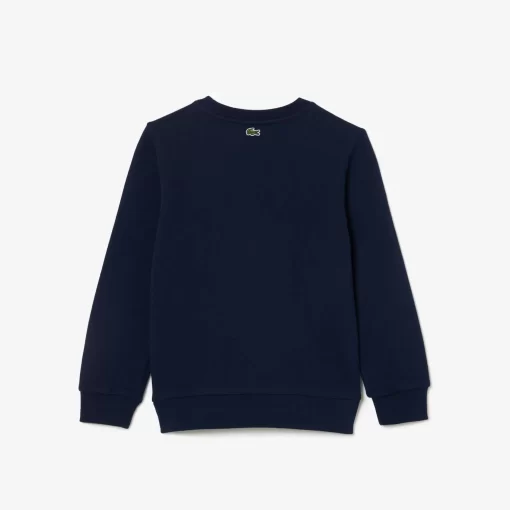 Sweatshirt Avec Imprime Iconique En Coton | Lacoste Discount