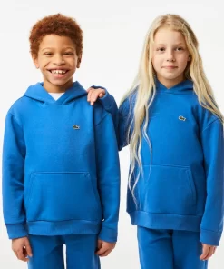 Sweatshirt Boutonne Enfant En Molleton | Lacoste Flash Sale