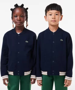 Sweatshirt Boutonne Enfant En Molleton | Lacoste Shop