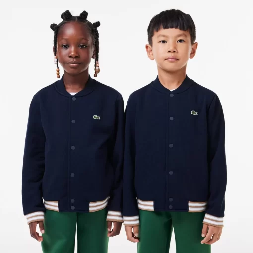 Sweatshirt Boutonne Enfant En Molleton | Lacoste Shop