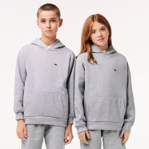 Sweatshirt Boutonne Enfant En Molleton | Lacoste New