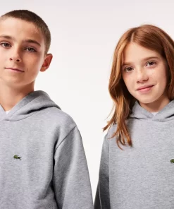 Sweatshirt Boutonne Enfant En Molleton | Lacoste New