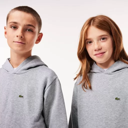 Sweatshirt Boutonne Enfant En Molleton | Lacoste New