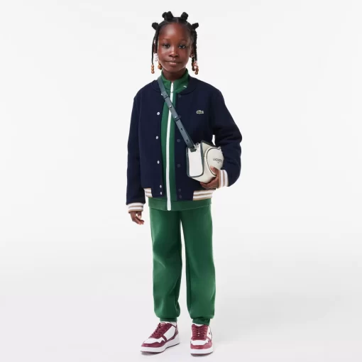 Sweatshirt Boutonne Enfant En Molleton | Lacoste Shop