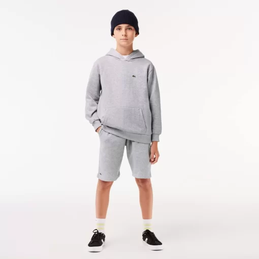 Sweatshirt Boutonne Enfant En Molleton | Lacoste New